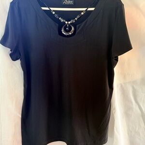 Ardene Classic Black Short Sleeve Tee
